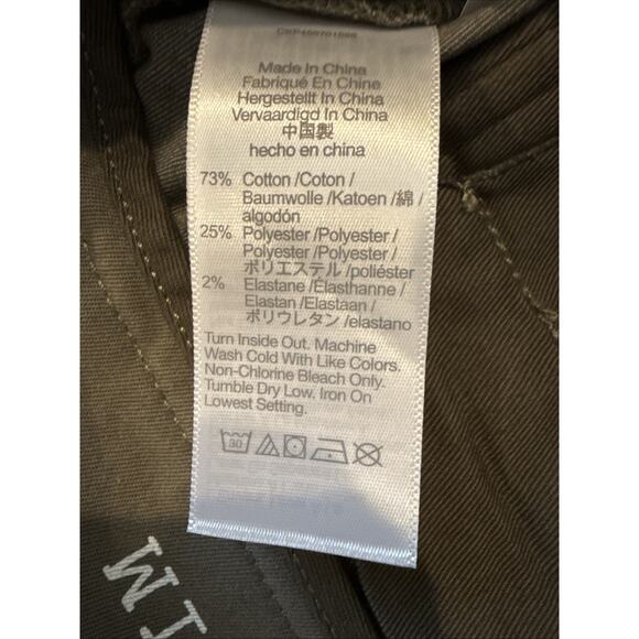 Madewell Pants Mens 33 X 32 Green Chino Khaki Athletic Slim Casual Coolmax Mens - Picture 12 of 16